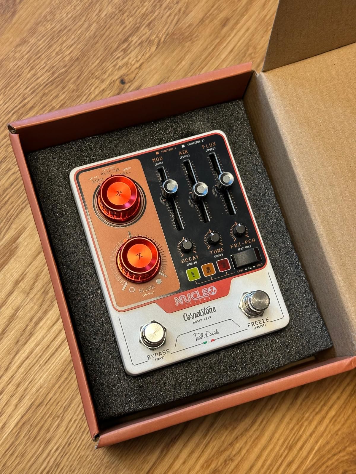 Cornerstone Music Gear Nucleo Paul Davids Signature Reverb