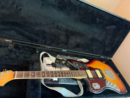 Fender Kurt Cobain Road Worn Jaguar Left-Handed 2012 - 2015 3-Color Sunburst