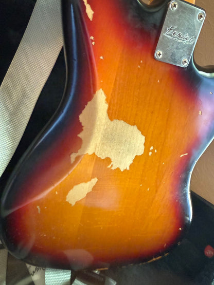 Fender Kurt Cobain Road Worn Jaguar Left-Handed 2012 - 2015 3-Color Sunburst