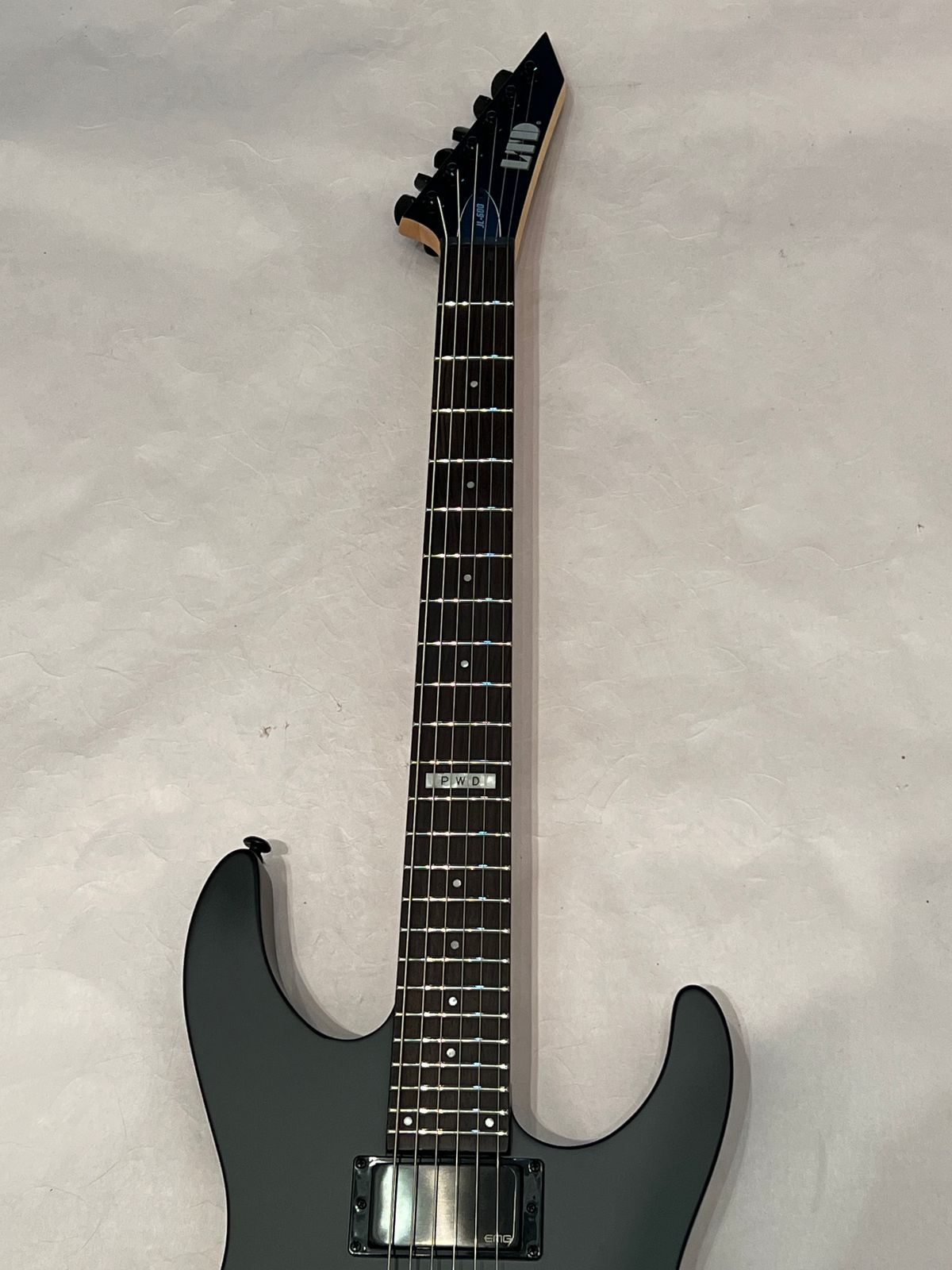 ESP LTD JL-600 Jeff Ling Signature 2024 Black Satin w Case New Overstock Closeout