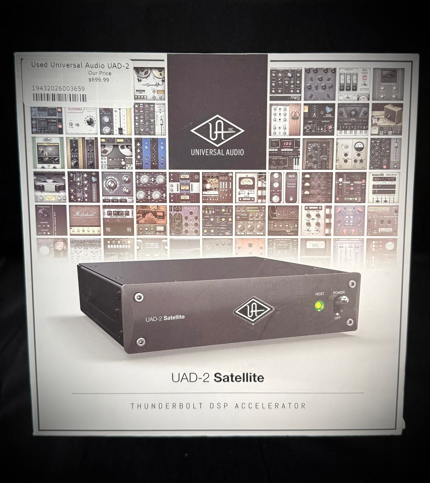 Universal Audio UAD-2 Satellite Thunderbolt 3 OCTO Core Desktop DSP Accelerator 2019 - Present - Gray