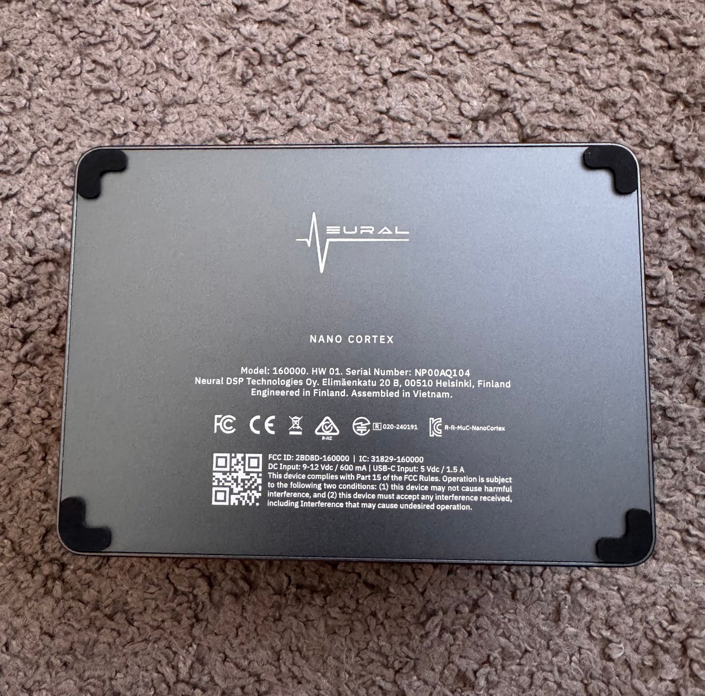 Neural DSP Nano Cortex w/ Original Box & Accessories - Like New!