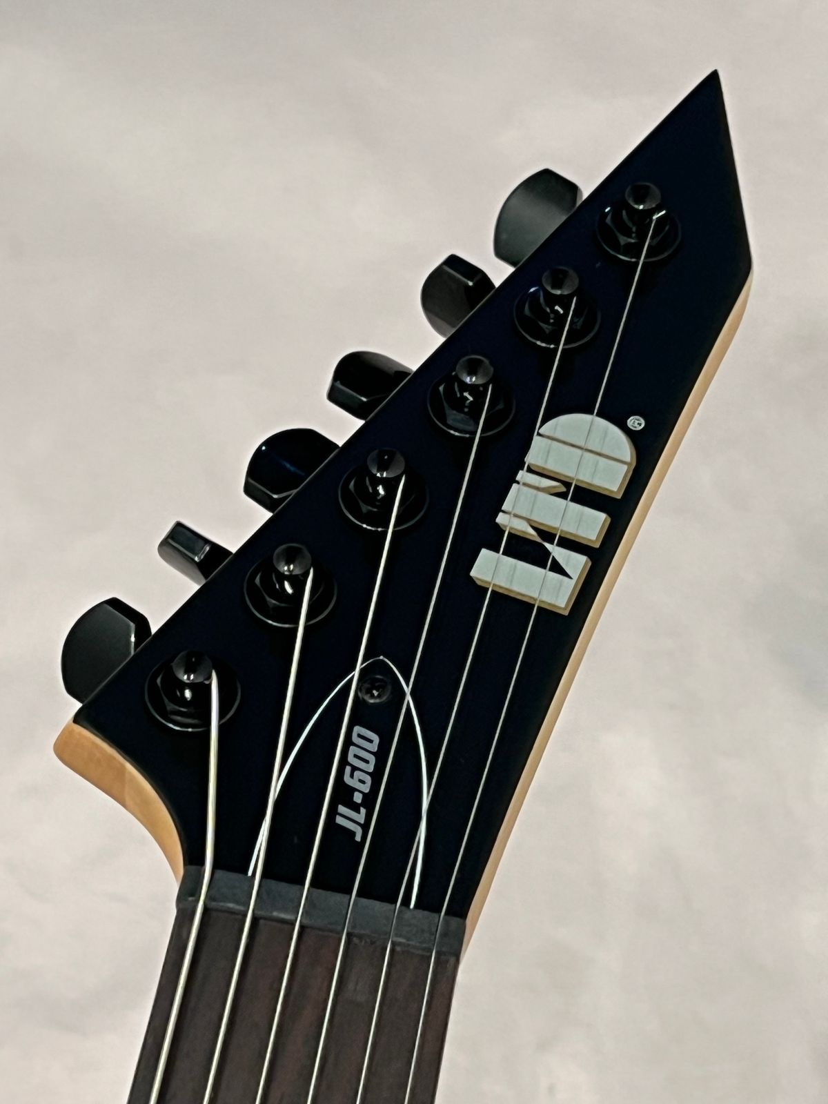 ESP LTD JL-600 Jeff Ling Signature 2024 Black Satin w Case New Overstock Closeout