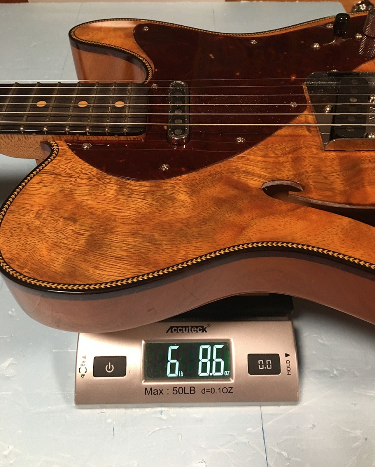 Fender Custom Shop Artisan Koa Thinline Telecaster 2019 MINT