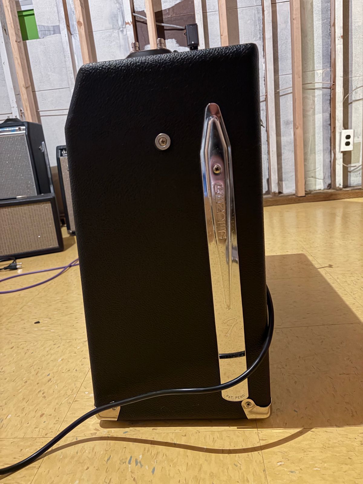 Fender Vibroverb Guitar Amplifier 1964 Black Panel