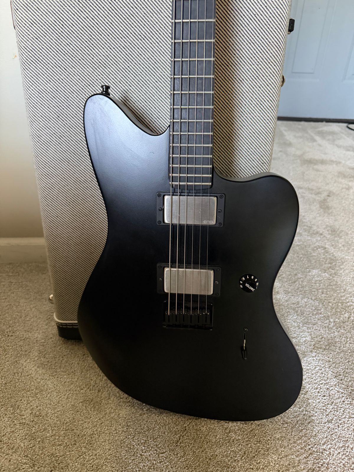 Fender Jim Root Artist Series Signature Jazzmaster 2014 - Present - Flat Black