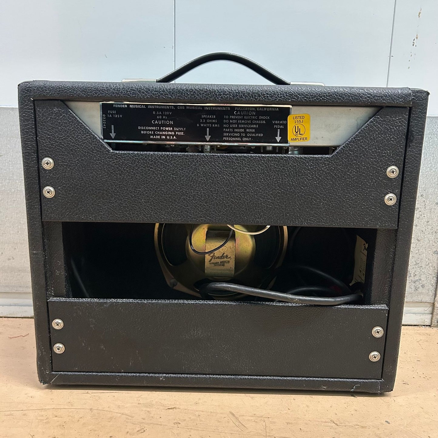 1974 Fender Vibro Champ 5-Watt 1x8 Tube Amplifier