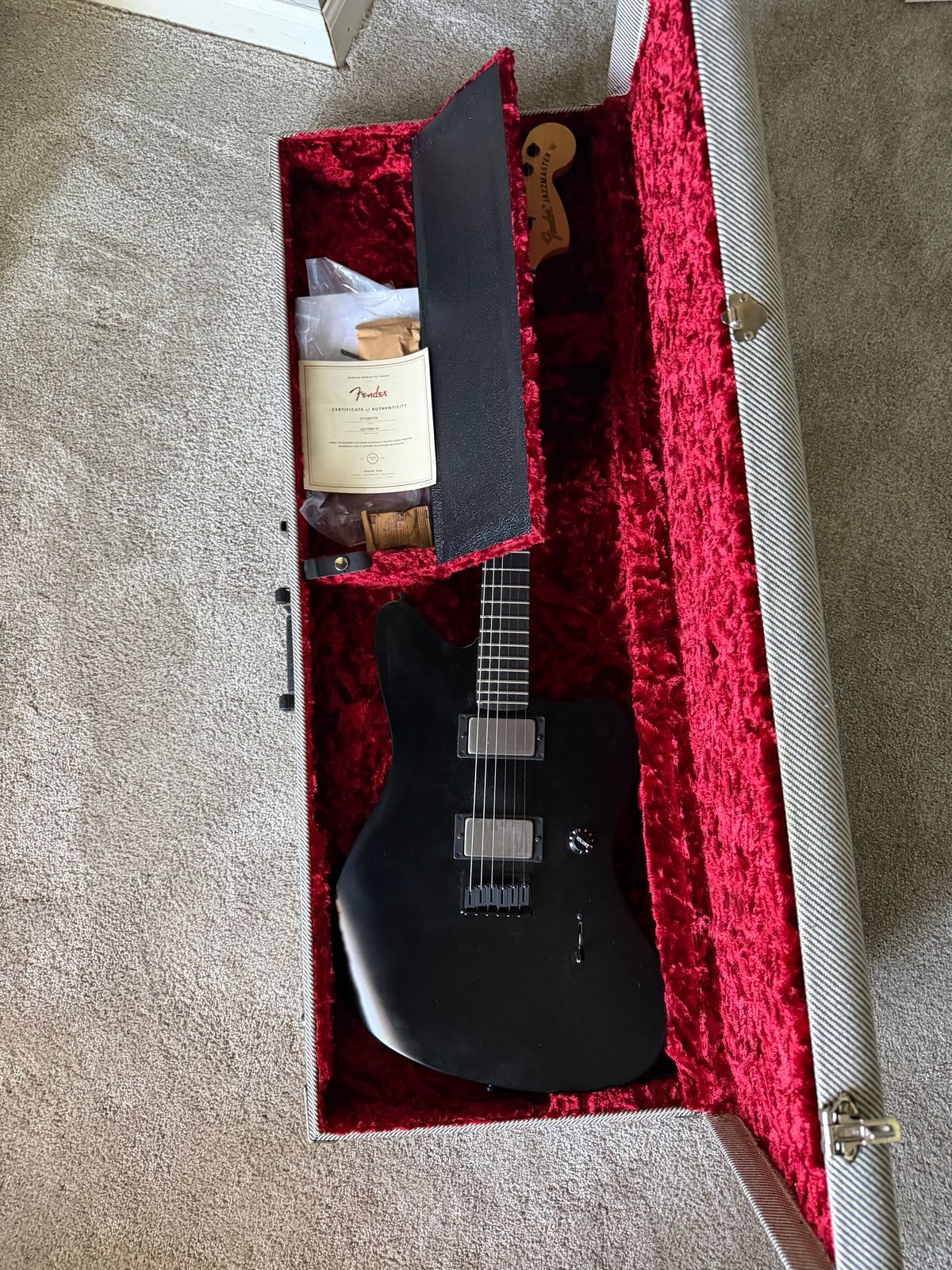 Fender Jim Root Artist Series Signature Jazzmaster 2014 - Present - Flat Black