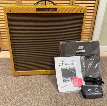 Fender Tone Master '59 Bassman 2-Channel 200-Watt 4x10" Guitar Combo 2024 - Present - Lacquered Tweed
