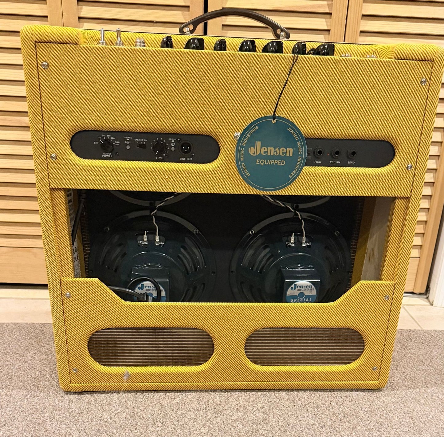Fender Tone Master '59 Bassman 2-Channel 200-Watt 4x10" Guitar Combo 2024 - Present - Lacquered Tweed