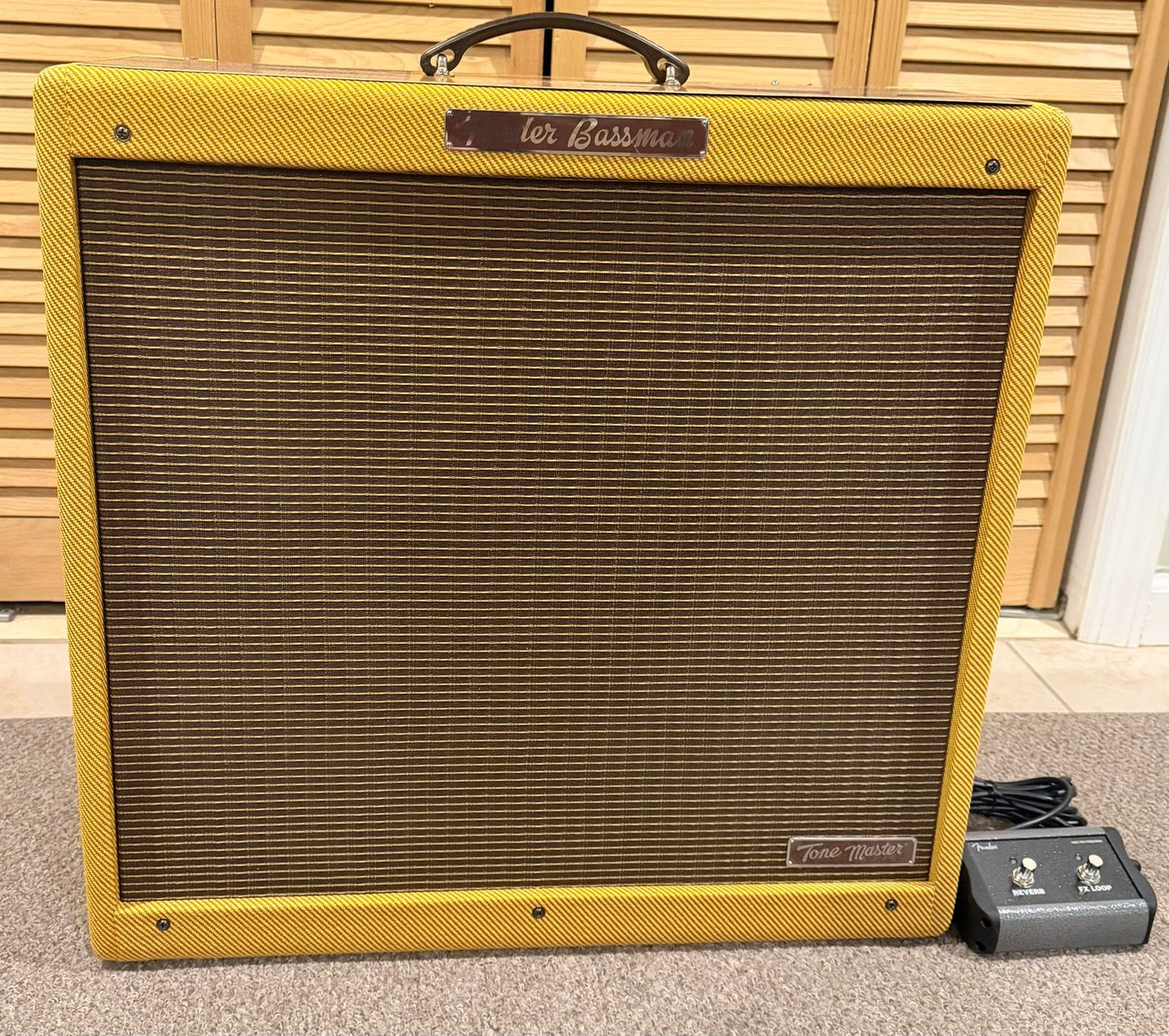 Fender Tone Master '59 Bassman 2-Channel 200-Watt 4x10" Guitar Combo 2024 - Present - Lacquered Tweed