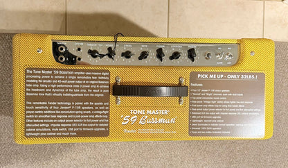 Fender Tone Master '59 Bassman 2-Channel 200-Watt 4x10" Guitar Combo 2024 - Present - Lacquered Tweed