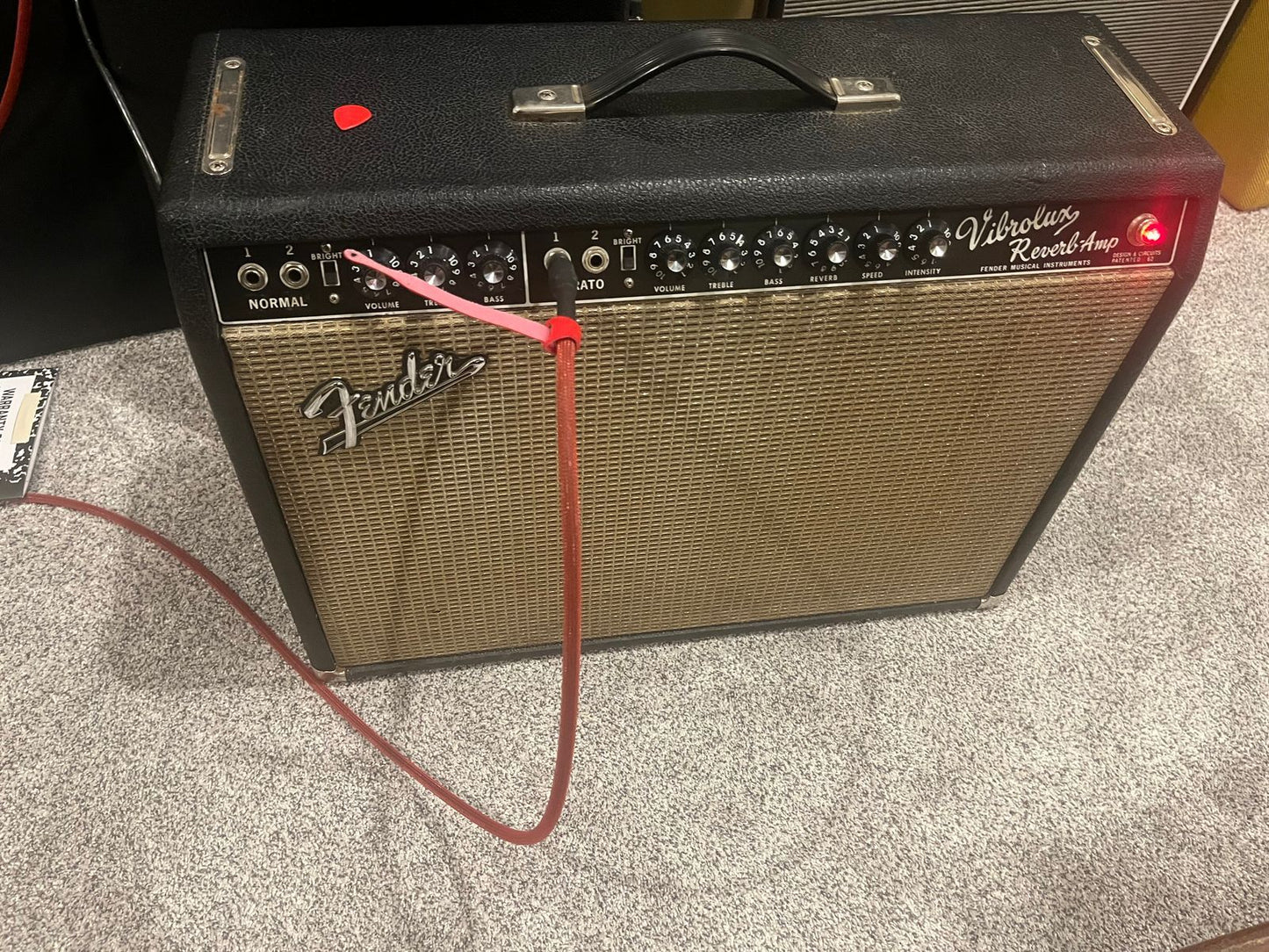 Fender Vibrolux Reverb 1967 - Blackface RCA NOS tubes