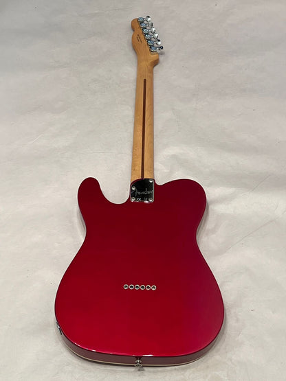 Fender Deluxe Telecaster Thinline with Maple Fretboard Electric Guitar 2016 Candy Apple Red
