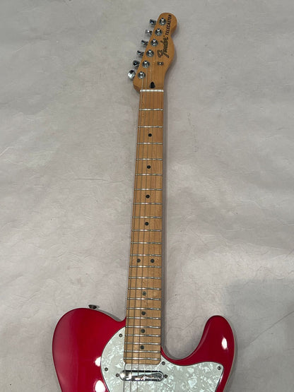 Fender Deluxe Telecaster Thinline with Maple Fretboard Electric Guitar 2016 Candy Apple Red