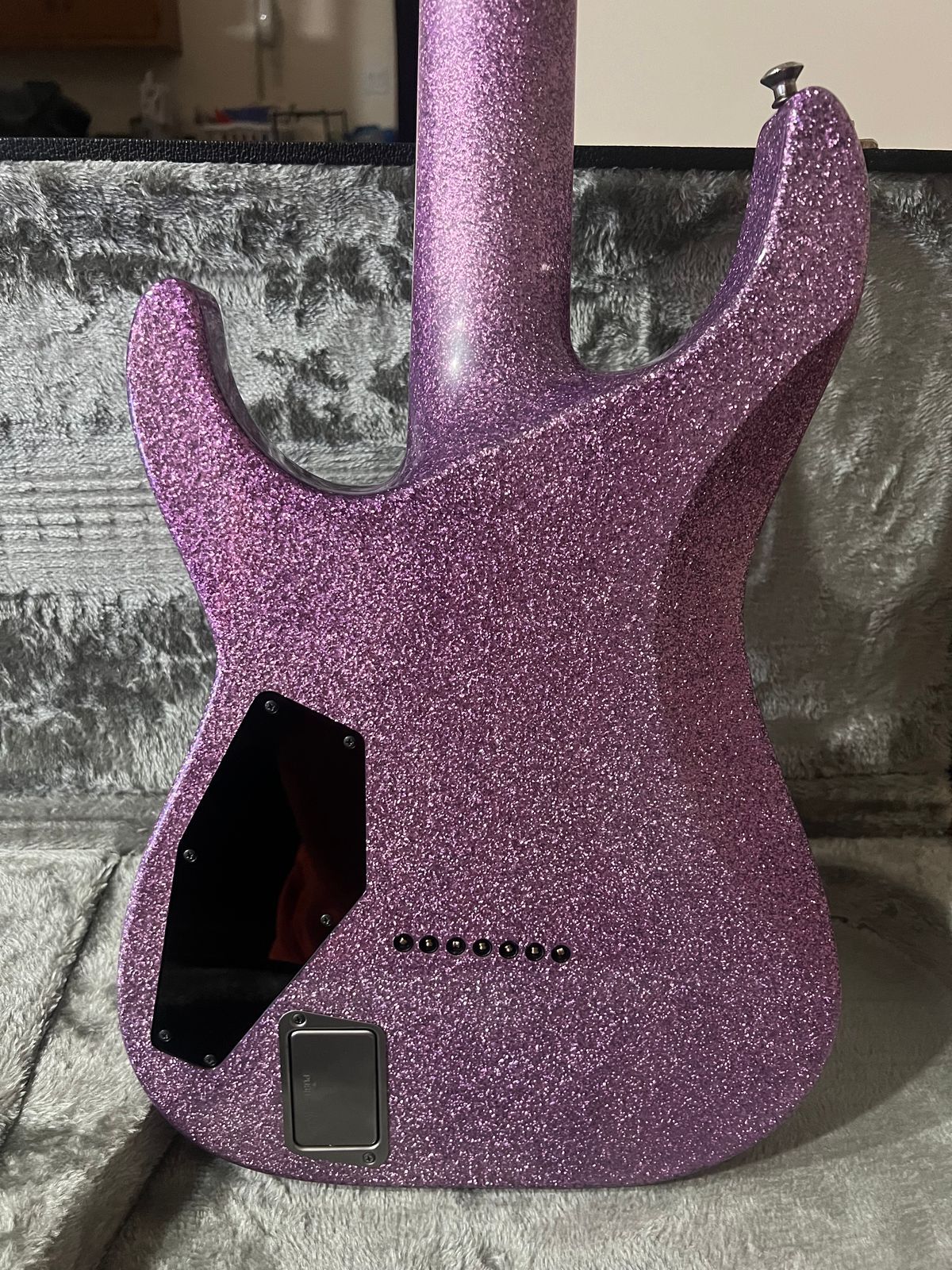 ESP E-II Horizon NT-7B Hipshot 2019 - Present - Purple Sparkle