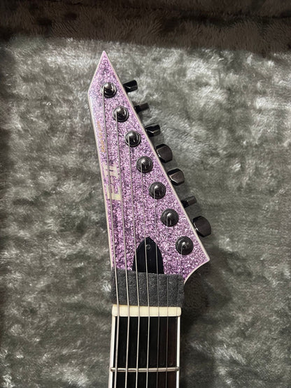 ESP E-II Horizon NT-7B Hipshot 2019 - Present - Purple Sparkle