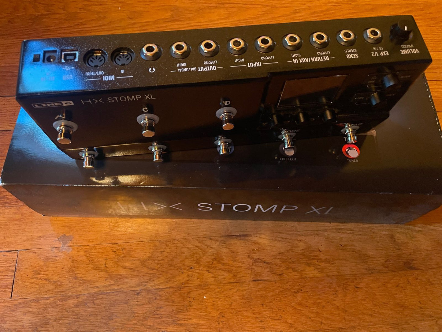 Line 6 HX Stomp XL 2021 - Present - Black