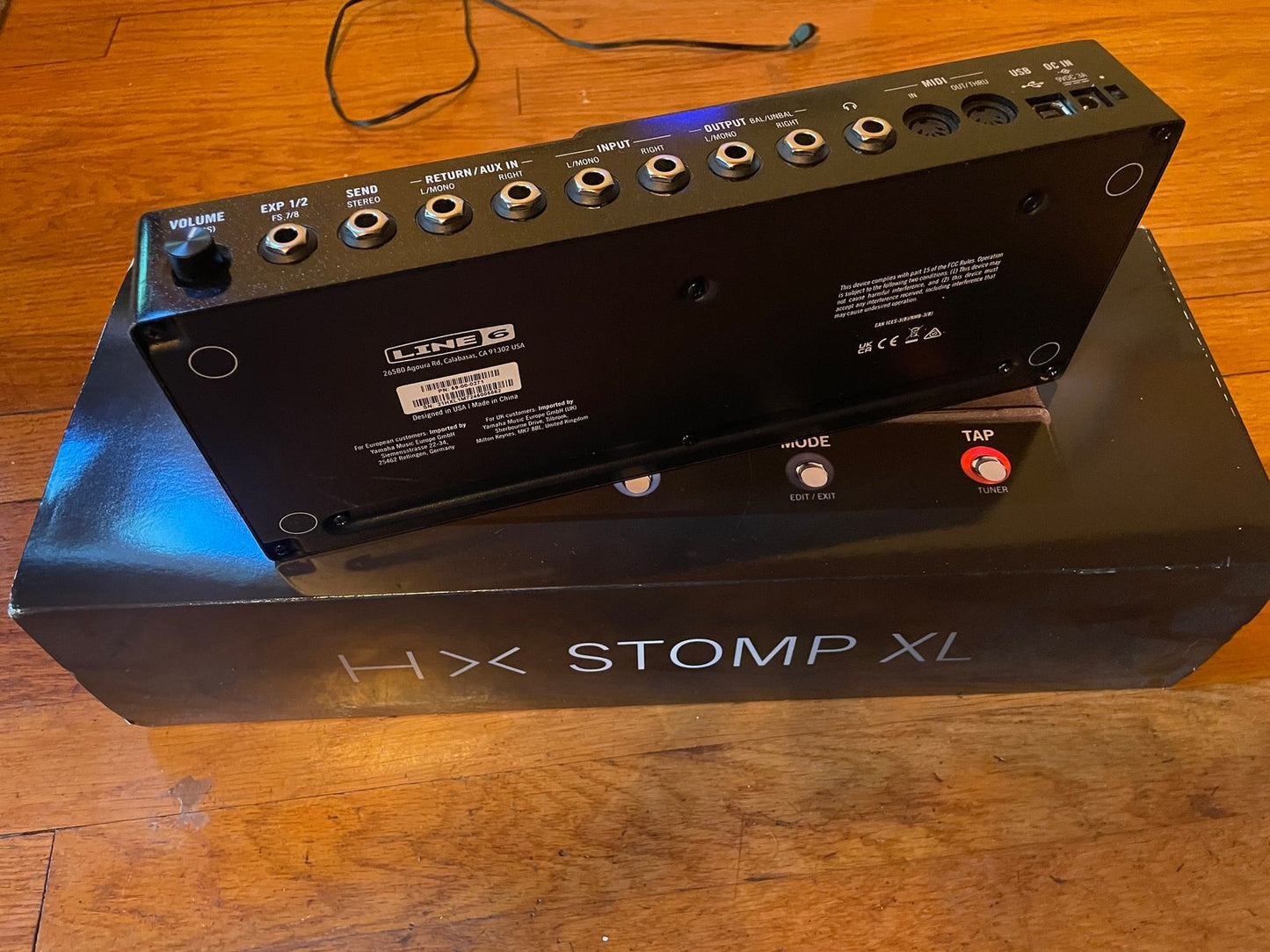 Line 6 HX Stomp XL 2021 - Present - Black
