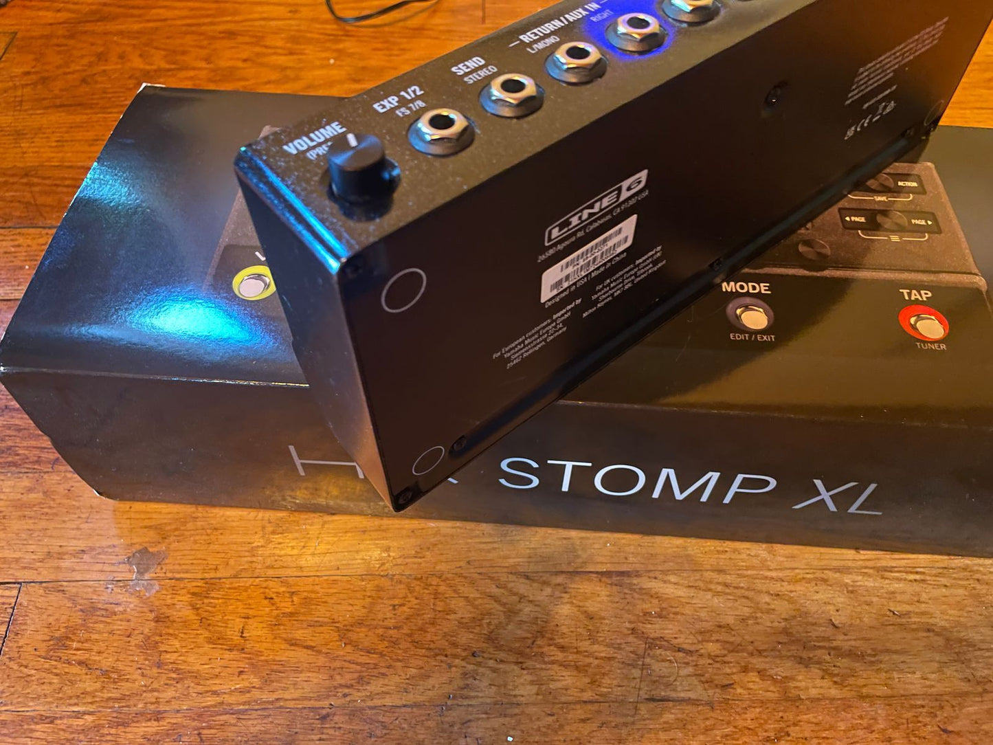 Line 6 HX Stomp XL 2021 - Present - Black