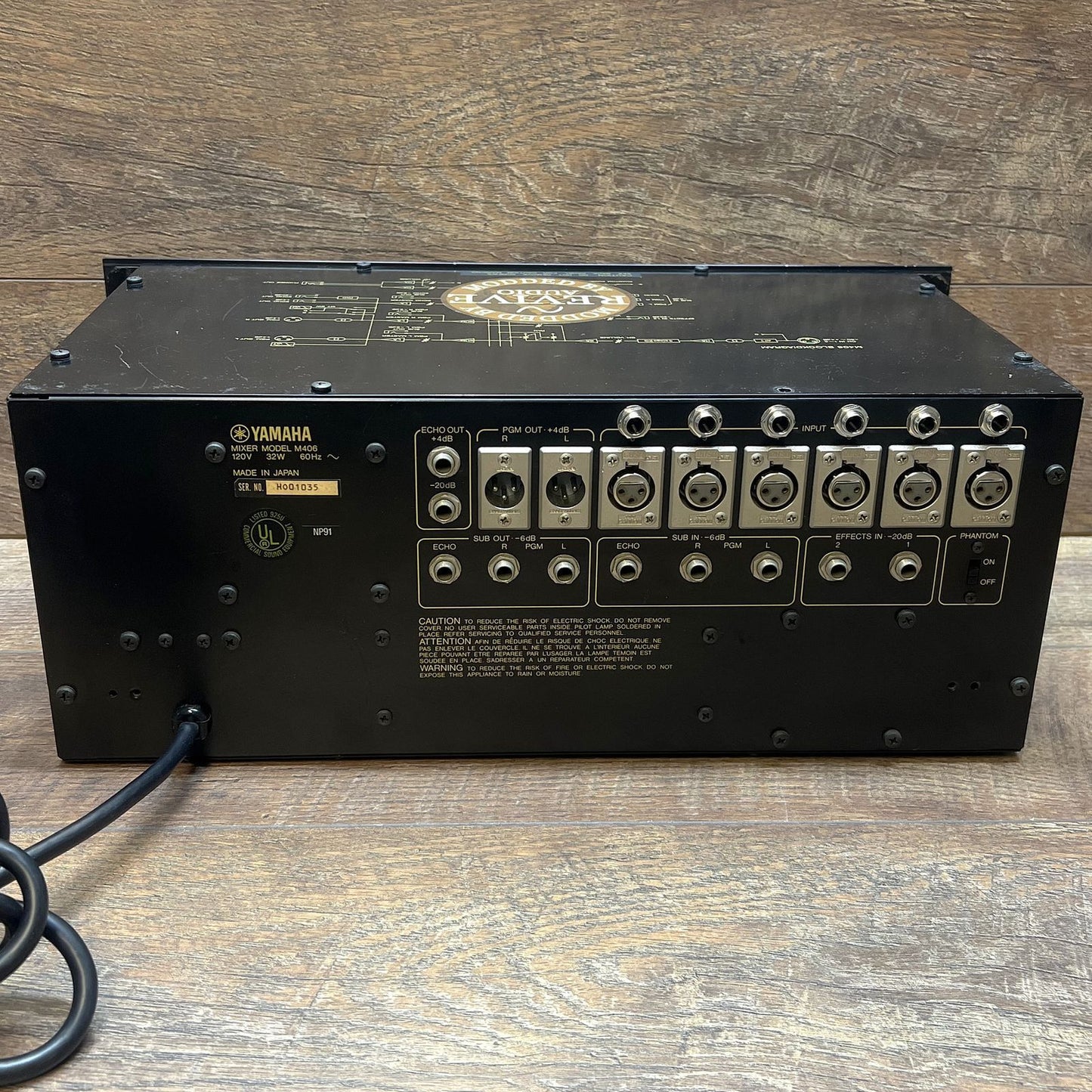 Revive Audio Modified: Yamaha M406, Transformer Coupled Mixer, Summing and More!