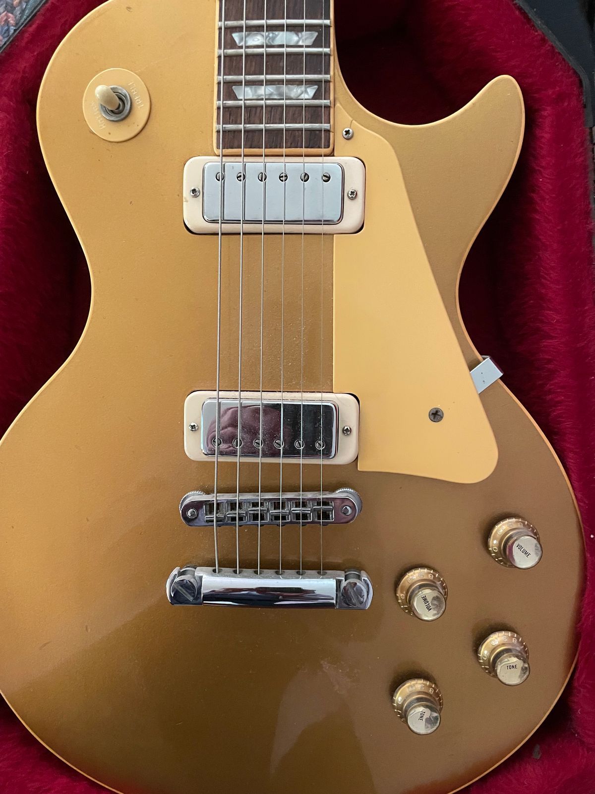 Gibson Les Paul Deluxe 1977 - Goldtop