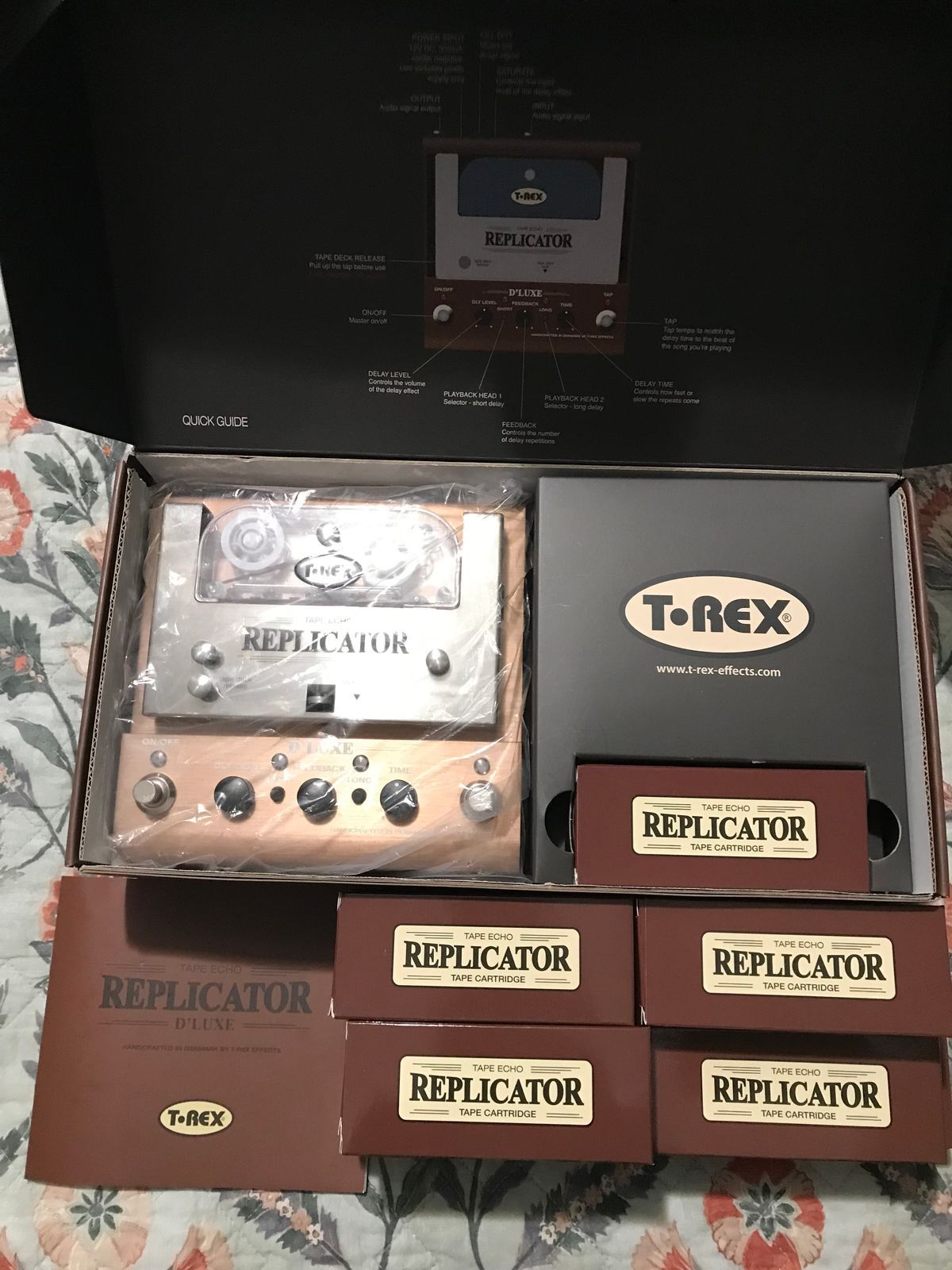 T-Rex Replicator D’Luxe Tape Echo 2010s - Copper