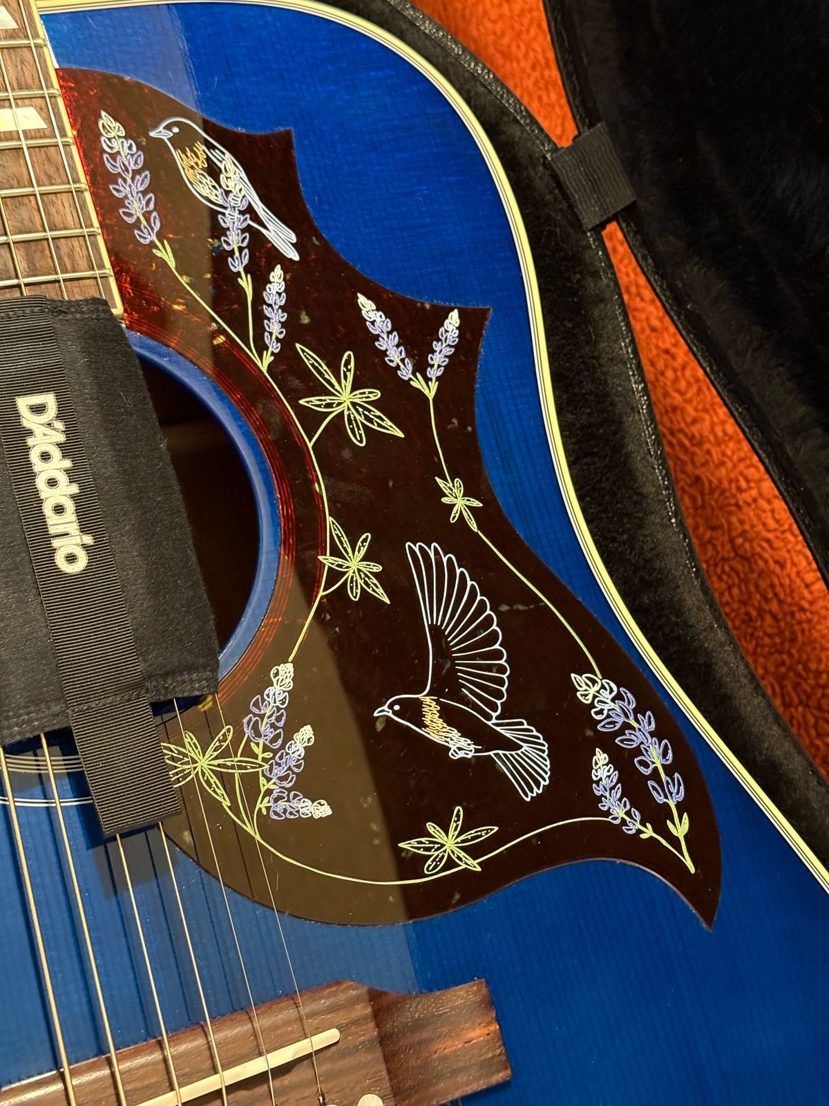 Gibson Miranda Lambert Signature Bluebird 2023 Bluebonnet