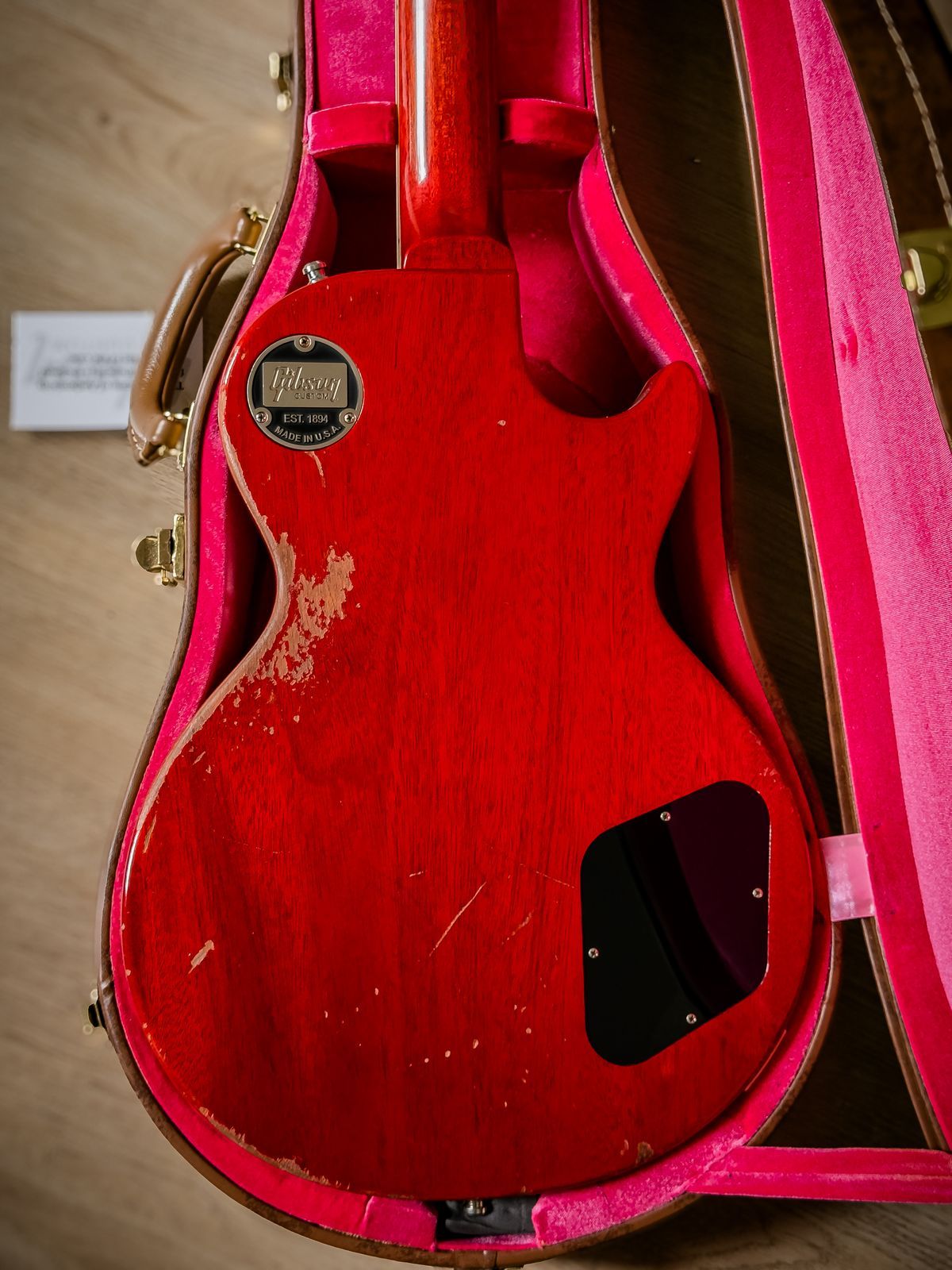 Lefty Gibson Les Paul historic 1959 - Honey burst