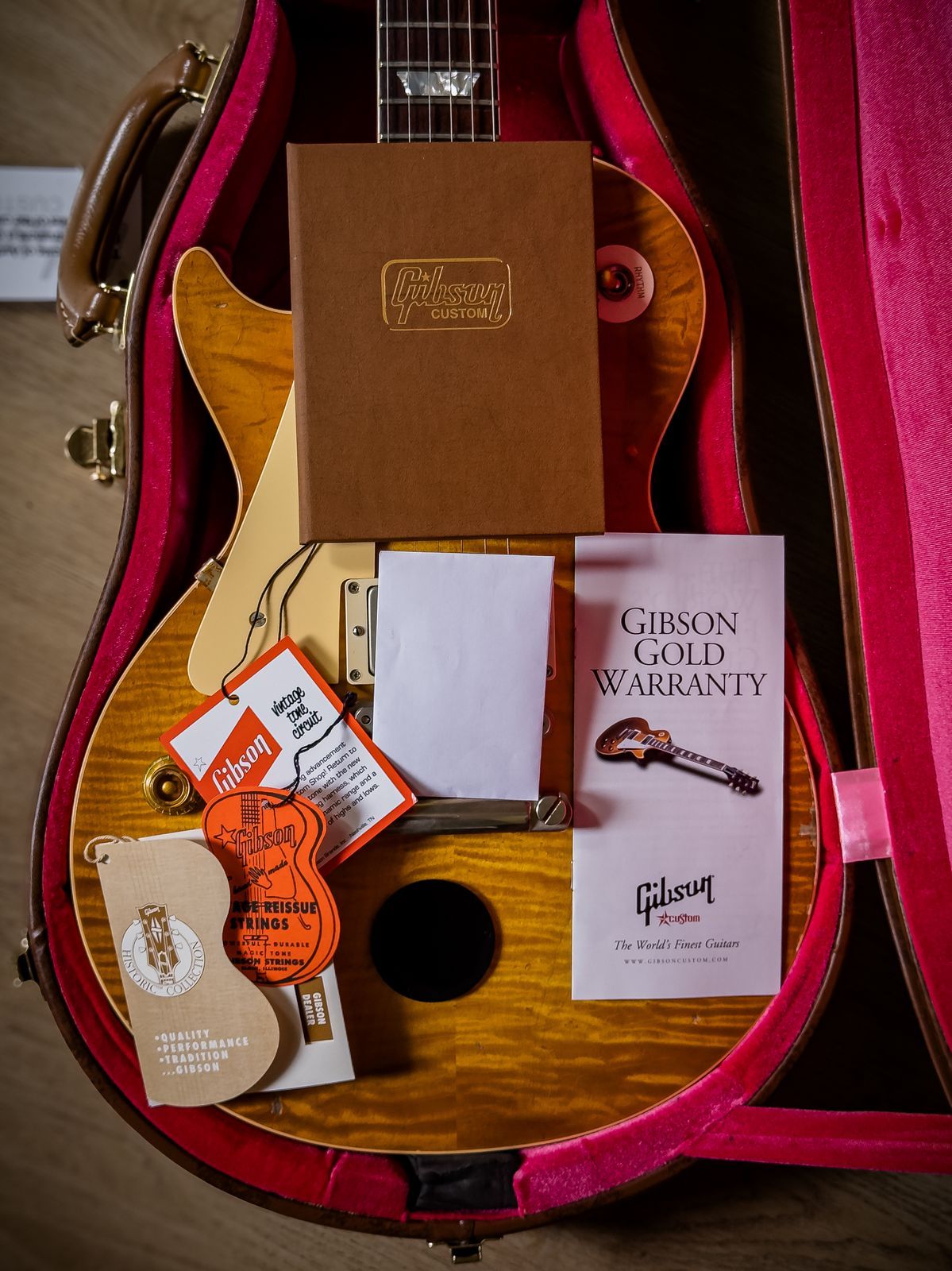 Lefty Gibson Les Paul historic 1959 - Honey burst