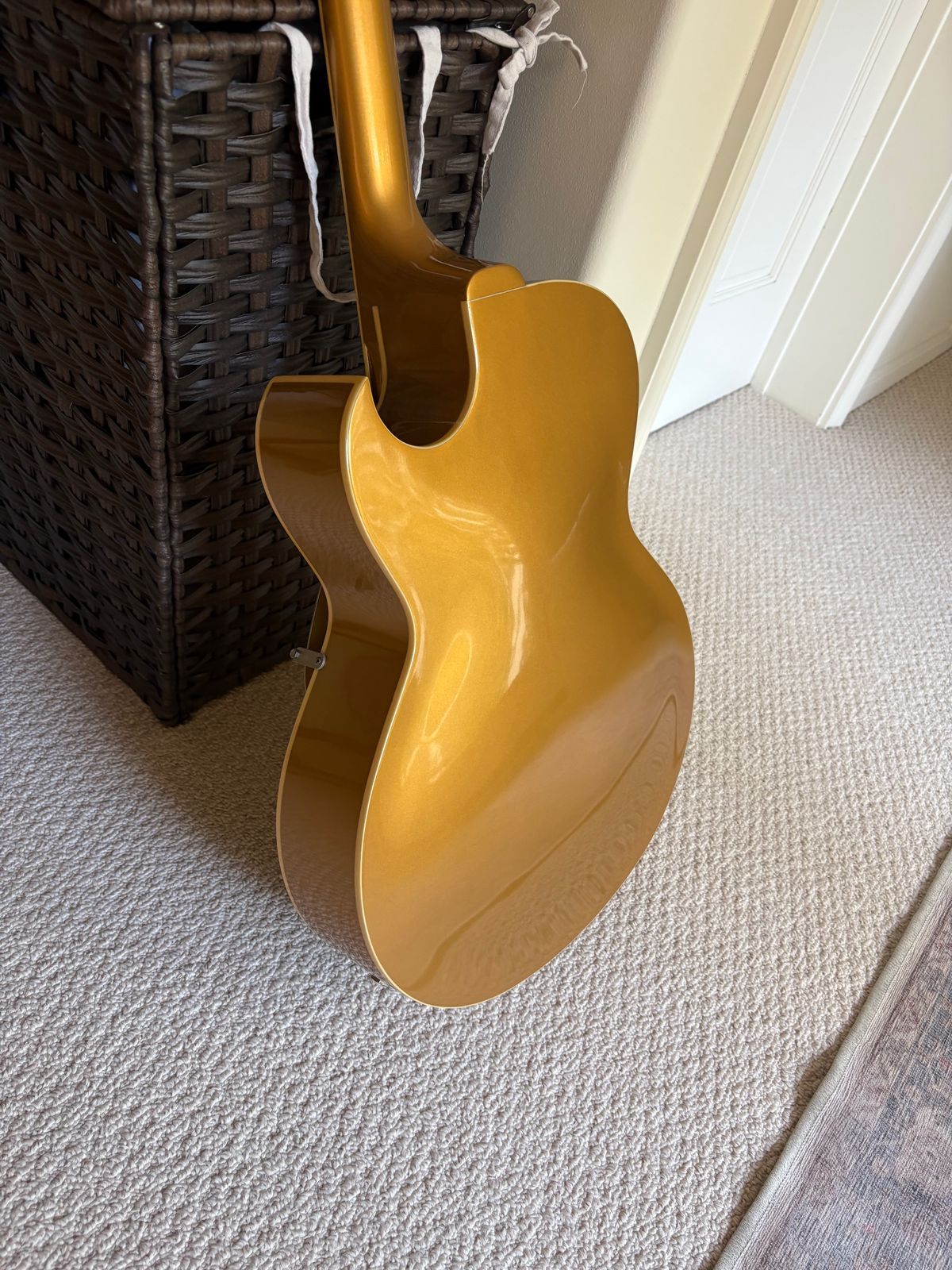 Gibson ES-295 Rare 2015 Reissue Trapeze Tailpiece - Gold