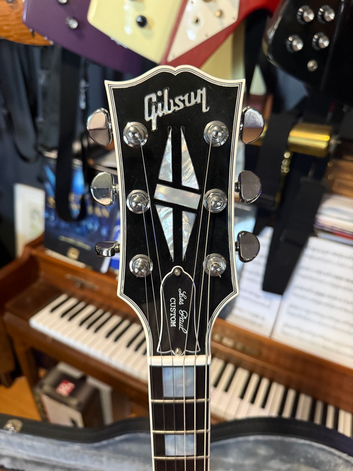 Gibson Les Paul Custom 2019 - Present - Silverburst - Left Handed