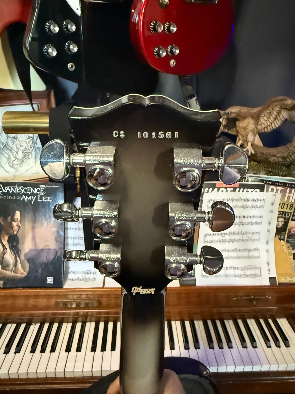 Gibson Les Paul Custom 2019 - Present - Silverburst - Left Handed