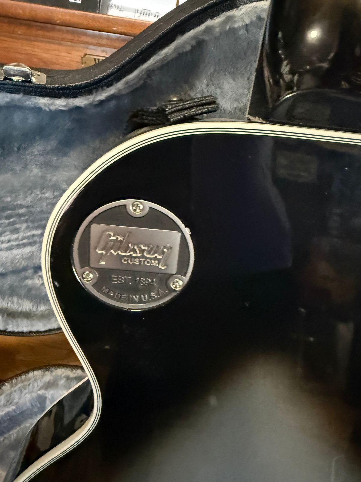 Gibson Les Paul Custom 2019 - Present - Silverburst - Left Handed