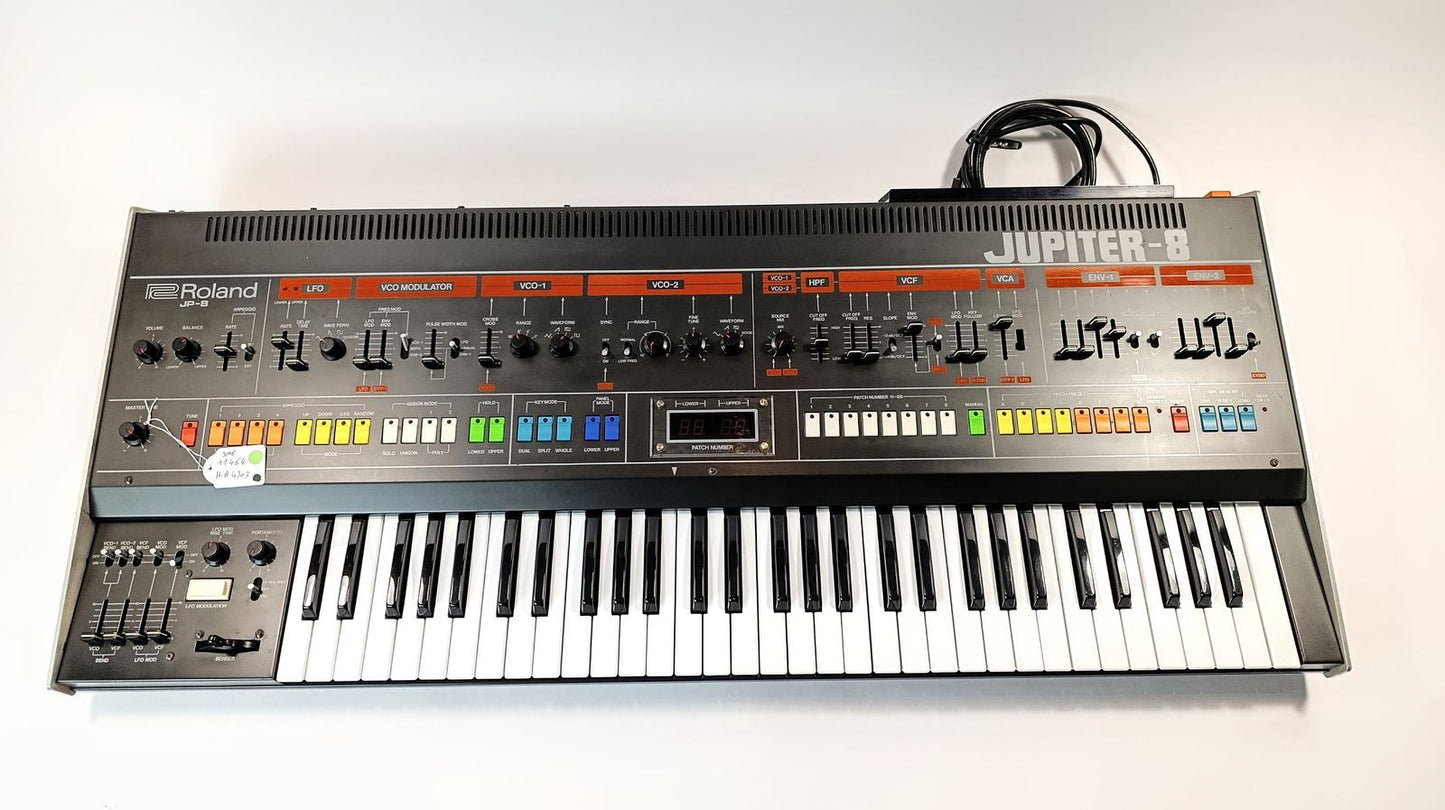 Roland Jupiter-8 61-Key Synthesizer 1981 - 1985 - Black