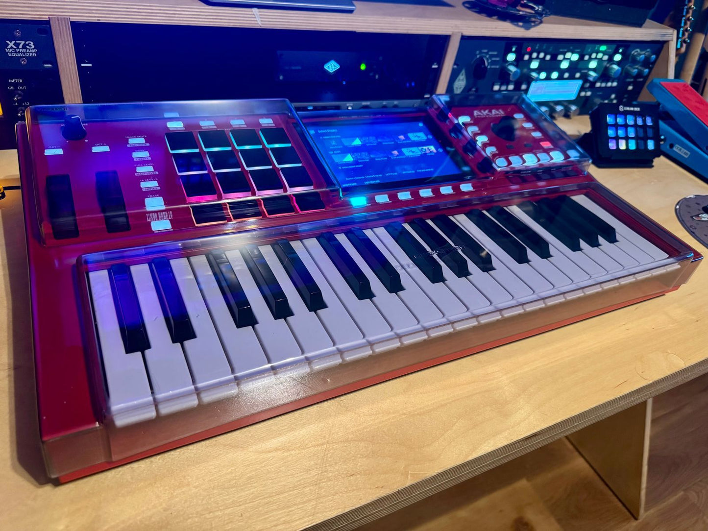 Akai MPC Key 37 Standalone Workstation Synthesizer 2024 - Present - Red