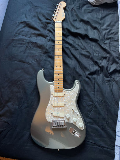 fender stratocaster deluxe strat plus 1990 - Pewter grey (original case candy)