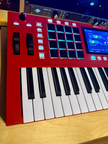 Akai MPC Key 37 Standalone Workstation Synthesizer 2024 - Present - Red
