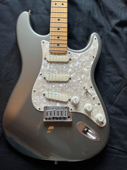 fender stratocaster deluxe strat plus 1990 - Pewter grey (original case candy)