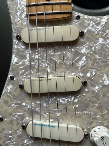 fender stratocaster deluxe strat plus 1990 - Pewter grey (original case candy)