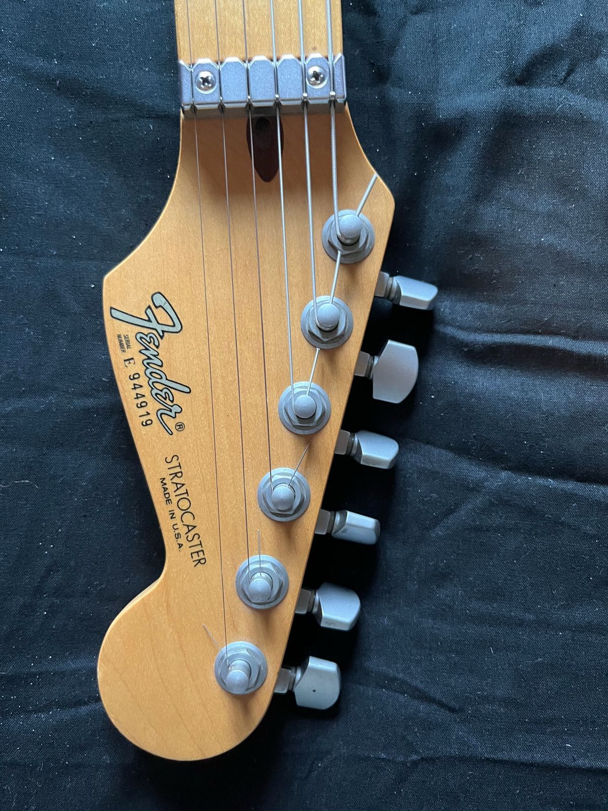 fender stratocaster deluxe strat plus 1990 - Pewter grey (original case candy)