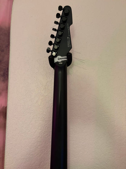ESP LTD Phoenix-7 Baritone Black Metal 2022 - Present - Black Satin