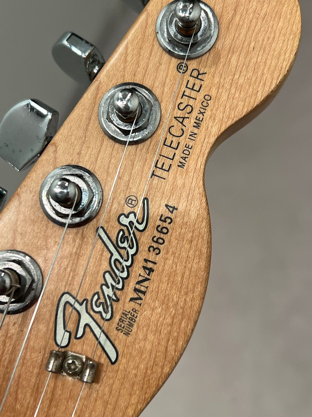 Fender Standard Telecaster 1994 Brown Sunburst Made in Mexico w Hard Case