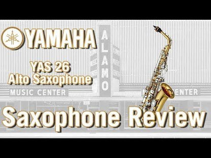Yamaha YAS26 Standard Eb Alto Saxophone