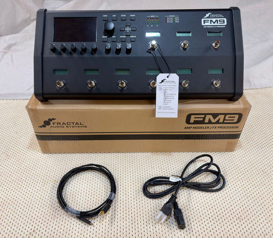 Fractal Audio FM9 Amp Modeler / FX Processor 2021 - 2023 - Black