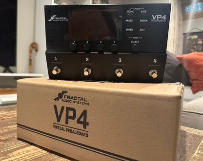 Fractal Audio VP4 Virtual Pedalboard 2024 - Present - Black