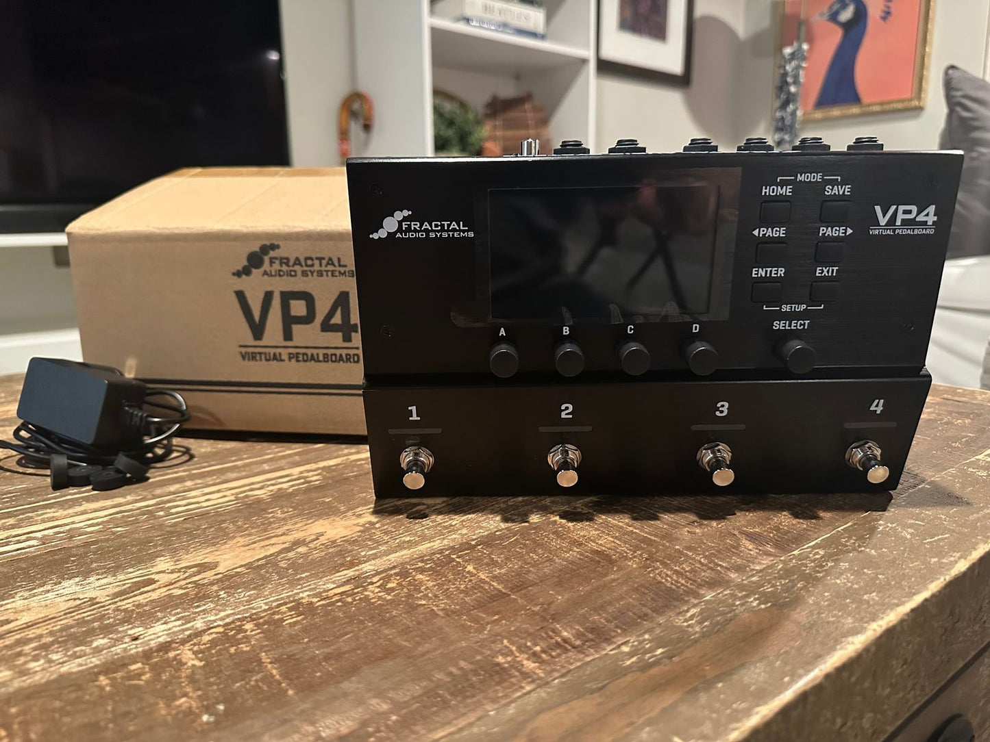 Fractal Audio VP4 Virtual Pedalboard 2024 - Present - Black