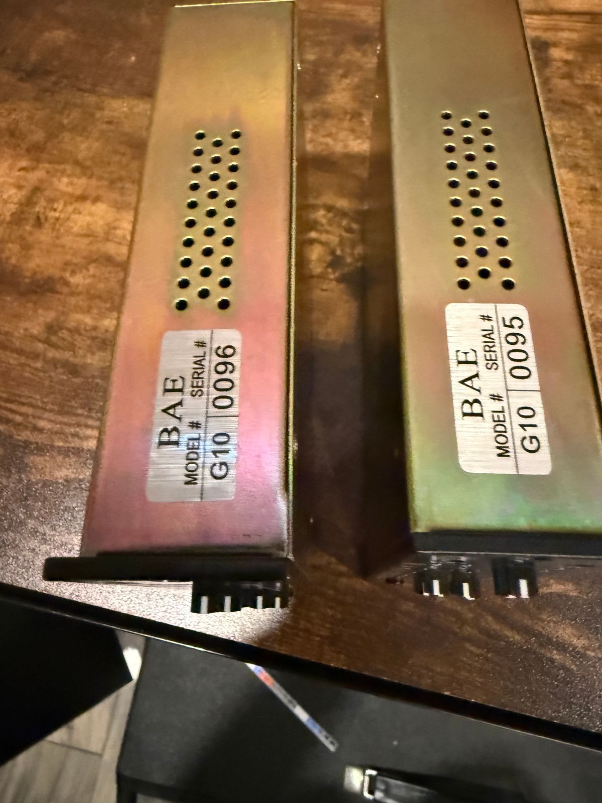 Sequential Pair. Rare BAE G10 500 Series 10-Band Graphic EQ Module 2010s