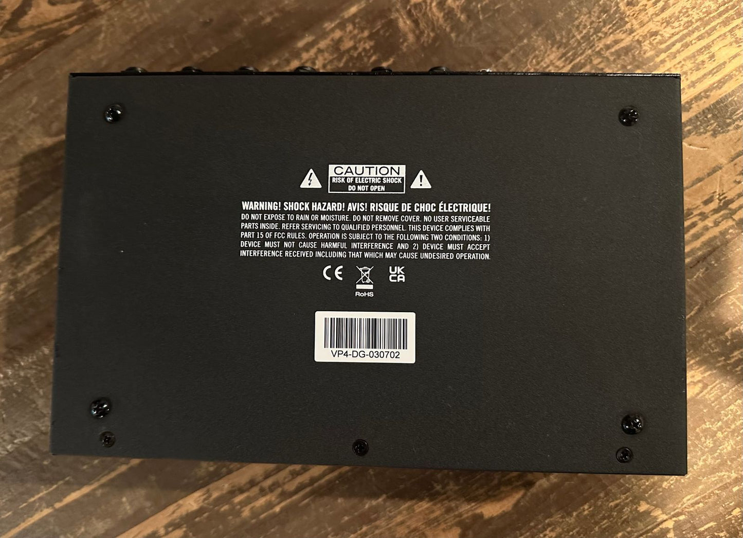 Fractal Audio VP4 Virtual Pedalboard 2024 - Present - Black