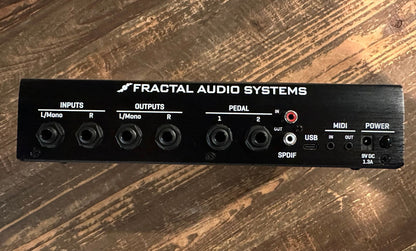 Fractal Audio VP4 Virtual Pedalboard 2024 - Present - Black